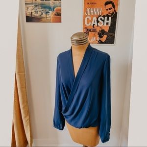 ATMOSPHERE by Nordstrom wrap blouse